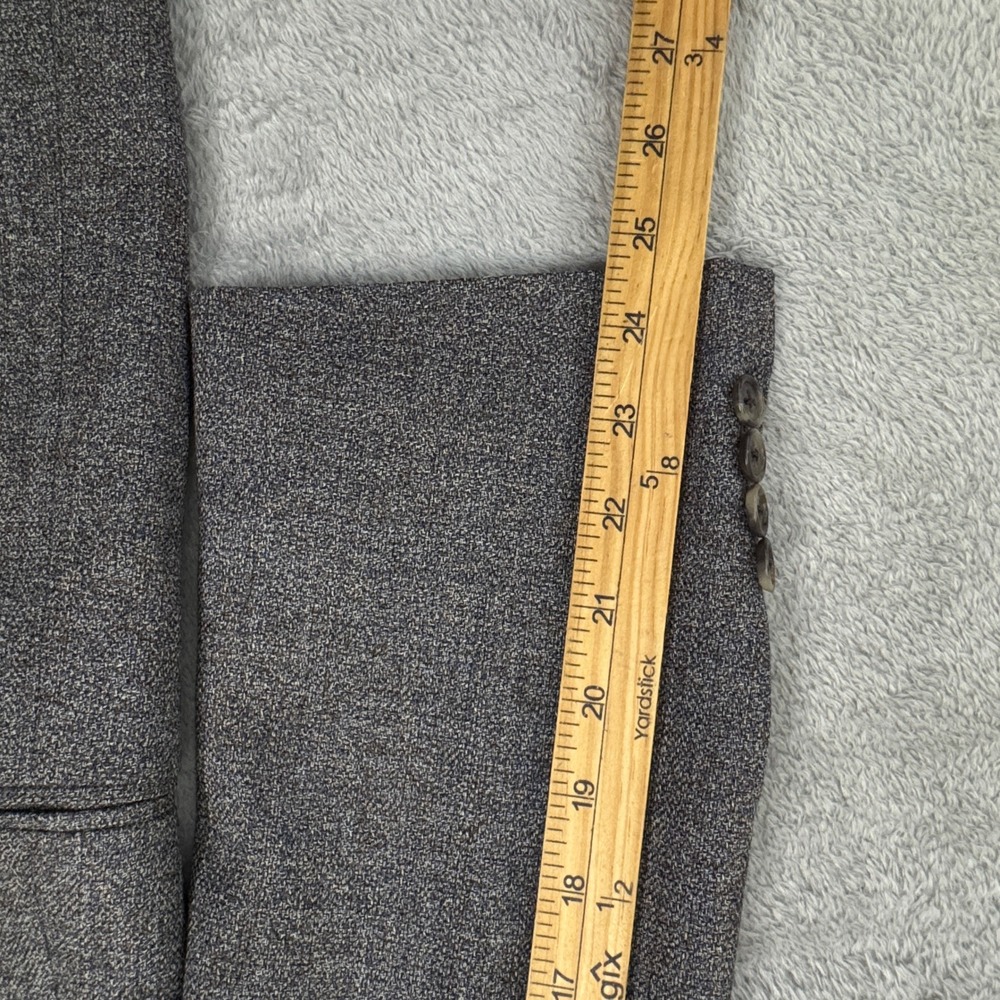 Hart Schaffner Marx Men's Blazer Sport Coat Size 42‎ Grey Made In USA! - Picture 13 of 16